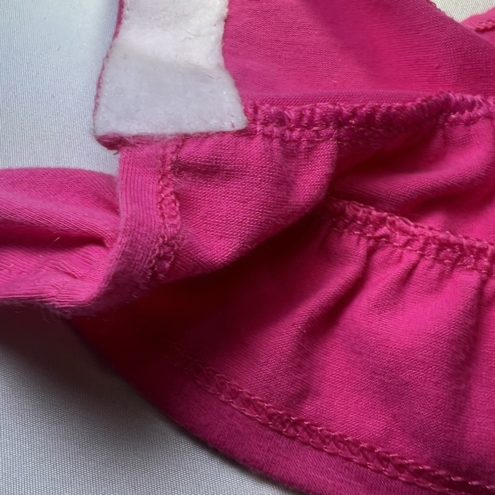 Build‎ A Bear Workshop Clothes Pink Floral Rose Flower Rosette Gem Dress - Picture 8 of 9